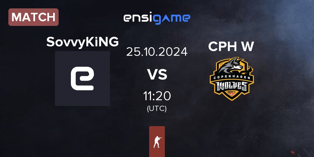 Match SovvyKiNG vs Copenhagen Wolves CPH W | 25.10