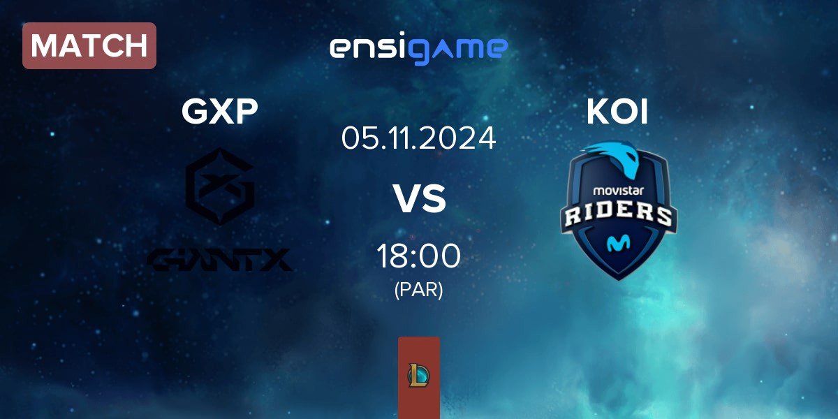 Match GIANTX Academy GXP vs Movistar KOI KOI | 05.11