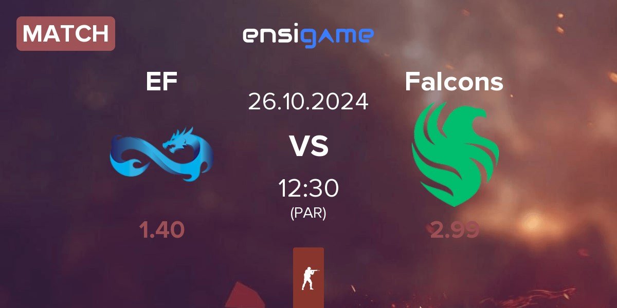 Match Eternal Fire EF vs Team Falcons Falcons | 26.10