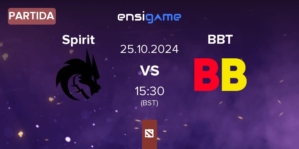 Partida Team Spirit Spirit vs BetBoom Team BBT | 25.10