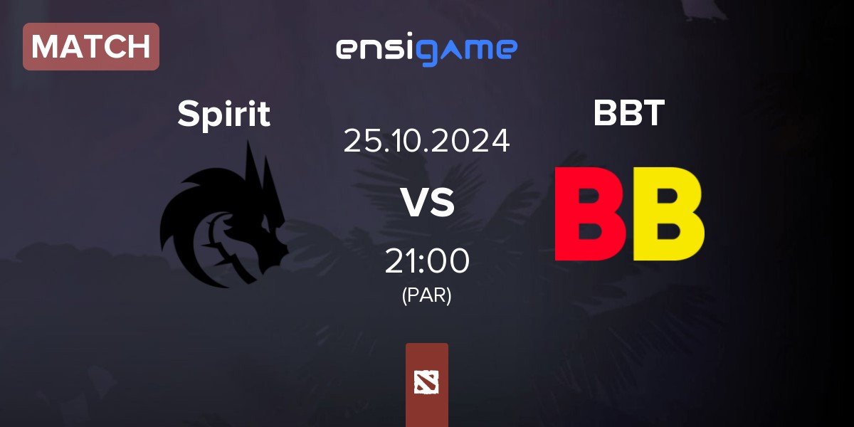 Match Team Spirit Spirit vs BetBoom Team BBT | 25.10