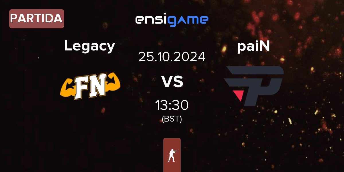 Partida Legacy vs paiN Gaming paiN | 25.10