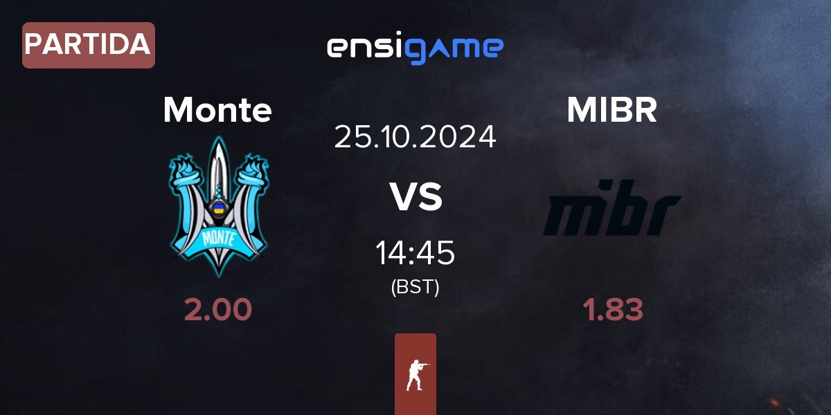 Partida Monte vs Made in Brazil MIBR | 25.10