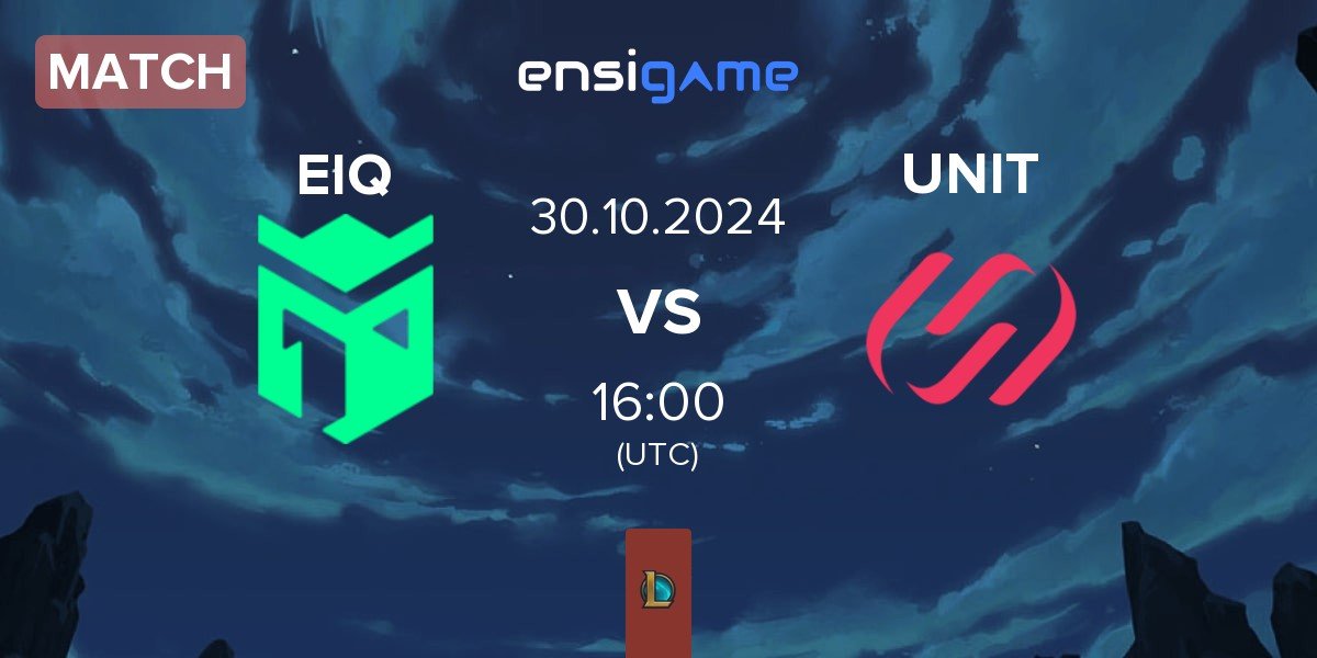 Match Entropiq EIQ vs Team UNiTY UNIT | 30.10