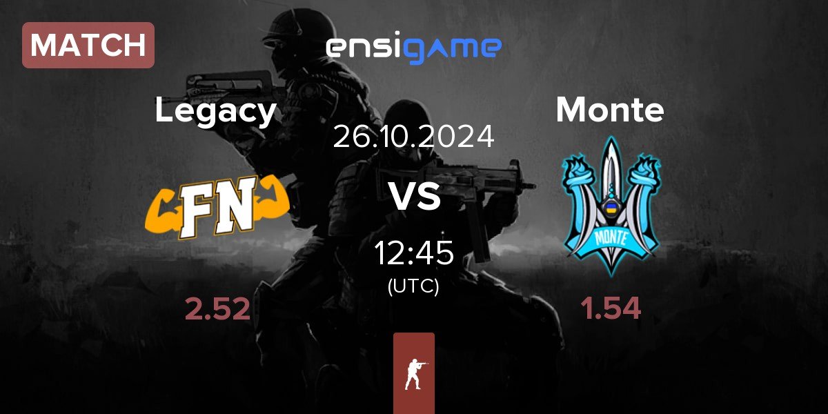 Match Legacy vs Monte | 26.10