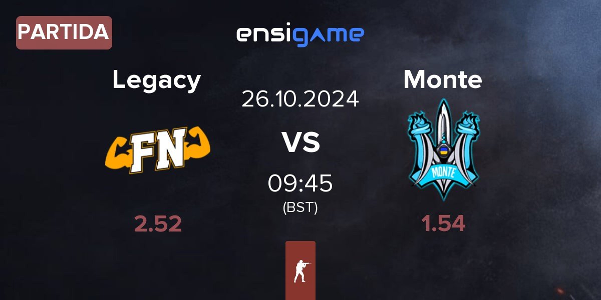 Partida Legacy vs Monte | 26.10