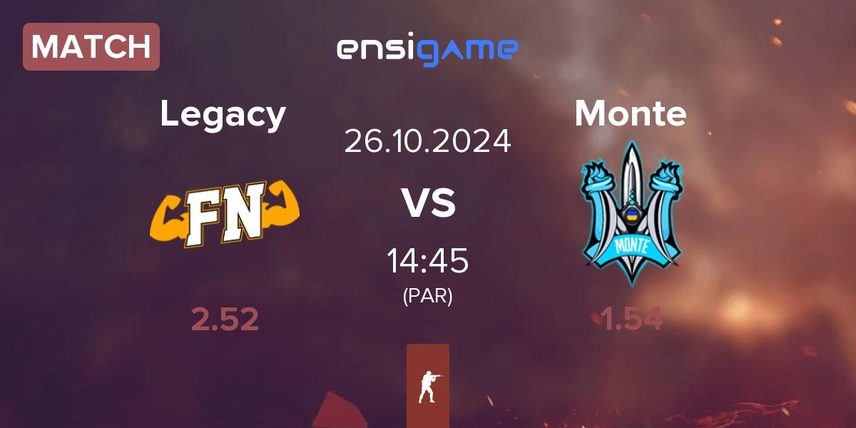 Match Legacy vs Monte | 26.10