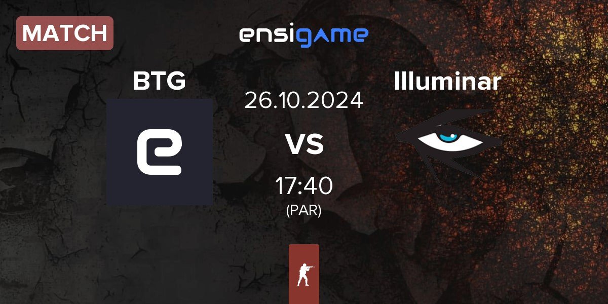 Match Back2TheGame BTG vs Illuminar Gaming Illuminar | 26.10