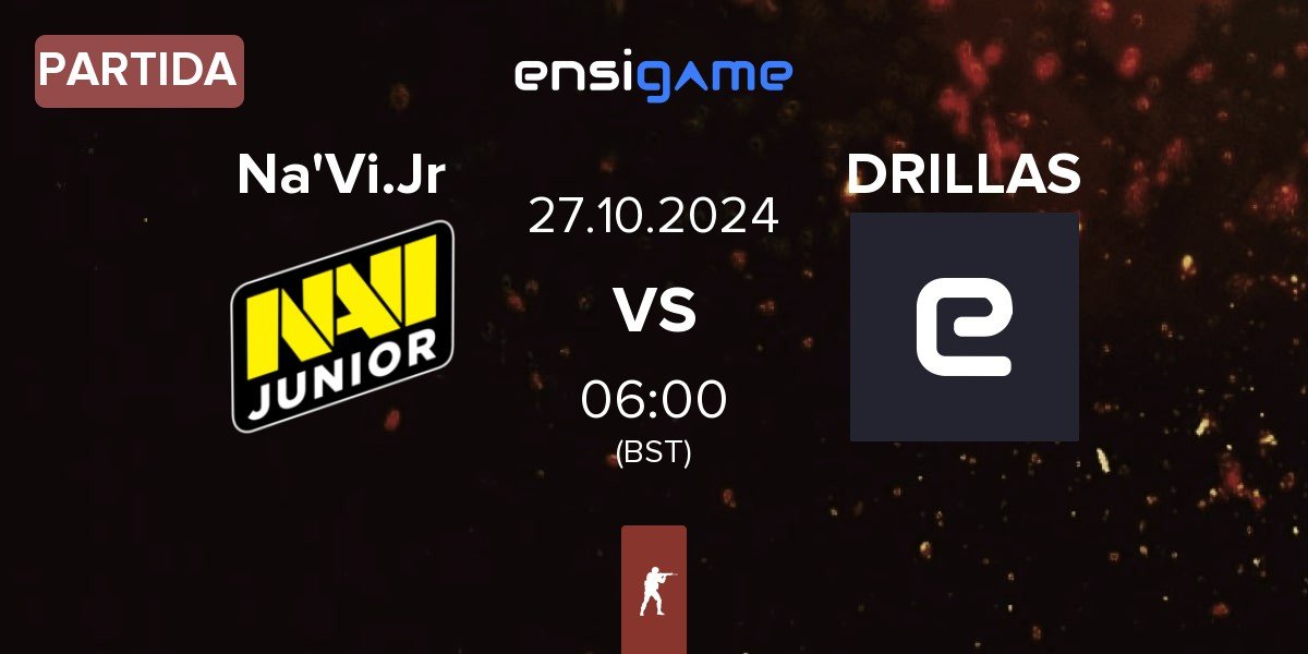 Partida Natus Vincere Junior Na'Vi.Jr vs DRILLAS | 27.10