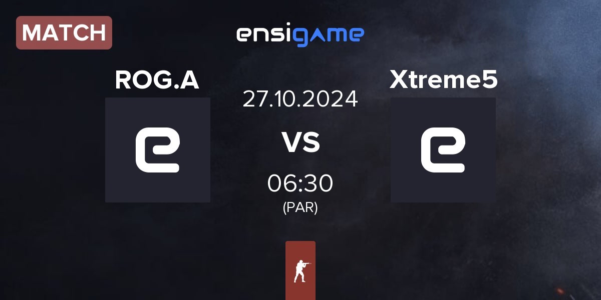 Match ROG Academy ROG.A vs Xtreme5 | 27.10