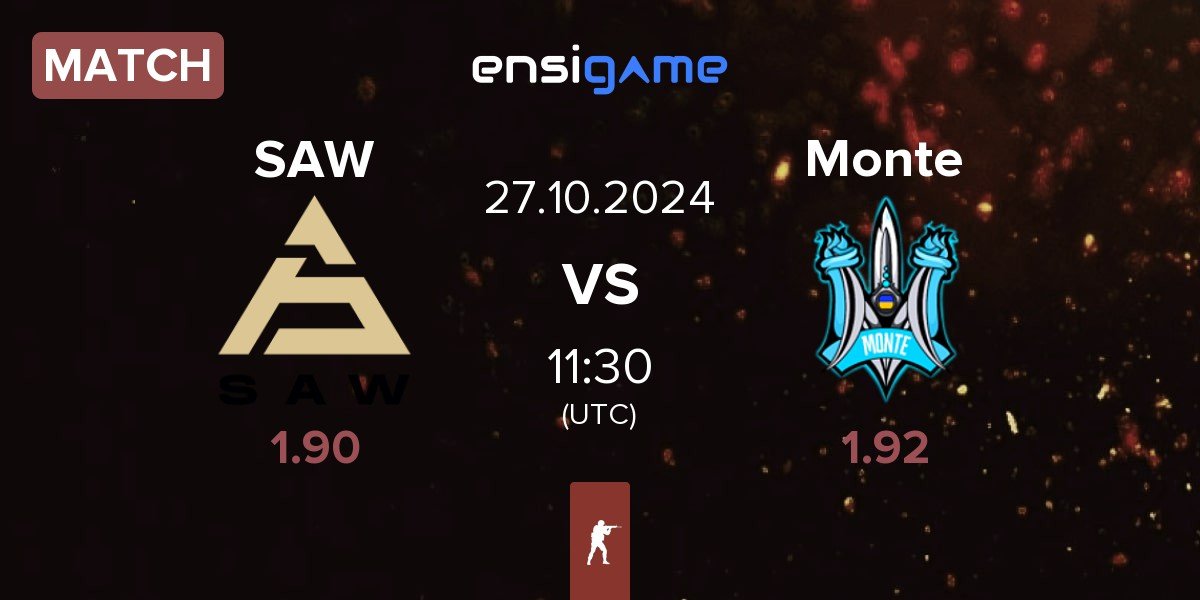 Match SAW vs Monte | 27.10