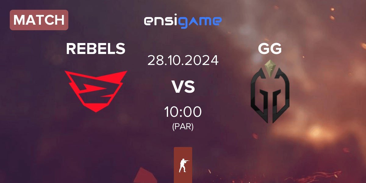 Match Rebels Gaming REBELS vs Gaimin Gladiators GG | 28.10