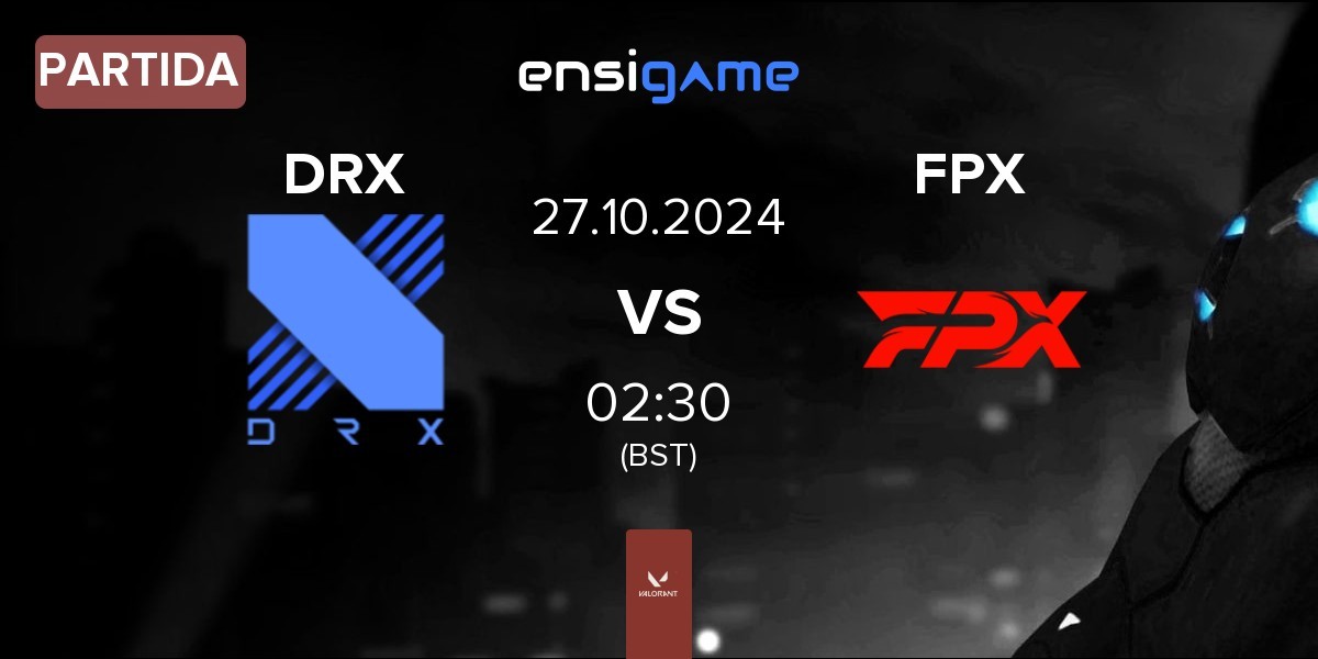 Partida DRX vs FunPlus Phoenix FPX | 27.10