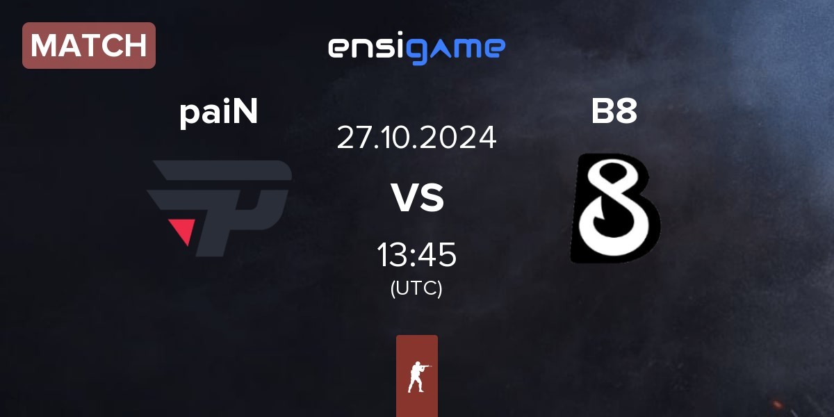 Match paiN Gaming paiN vs B8 | 27.10