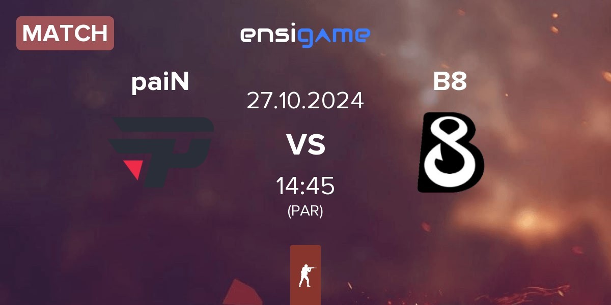 Match paiN Gaming paiN vs B8 | 27.10