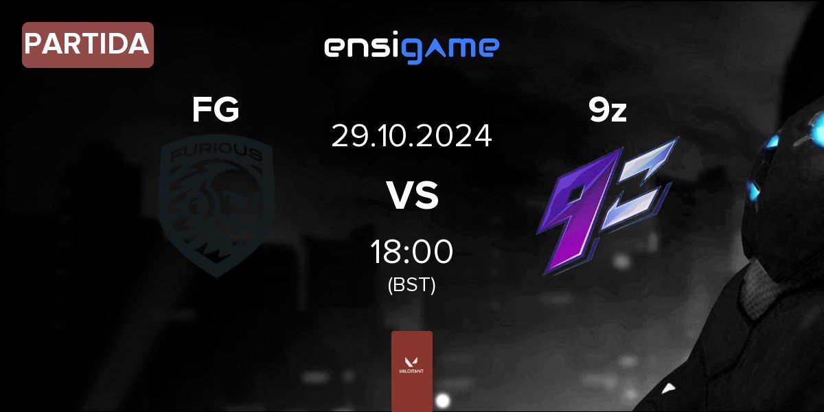 Partida Furious Gaming FG vs 9z Team 9z | 29.10