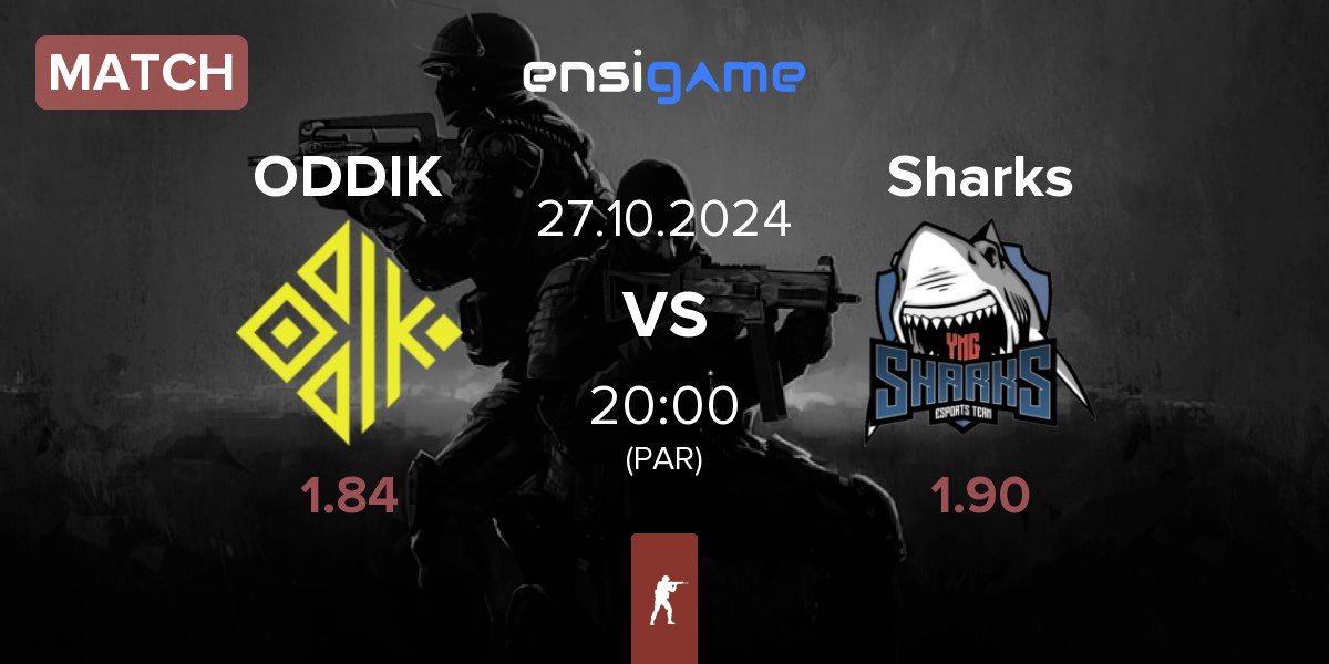 Match ODDIK vs Sharks Esports Sharks | 27.10