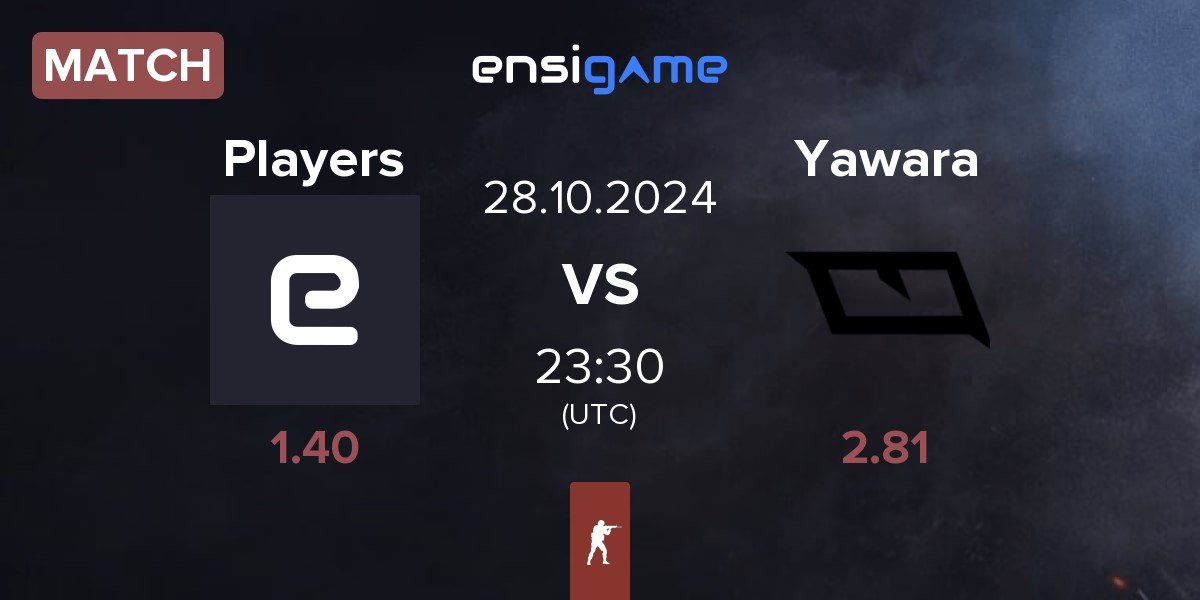 Match Players vs Yawara Esports Yawara | 28.10