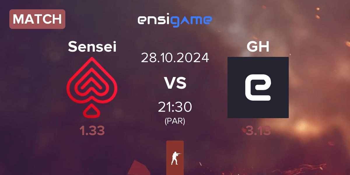 Match Sensei Team Sensei vs GameHunters GH | 28.10