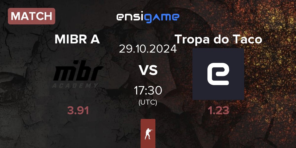 Match MIBR Academy MIBR A vs Tropa do Taco | 29.10