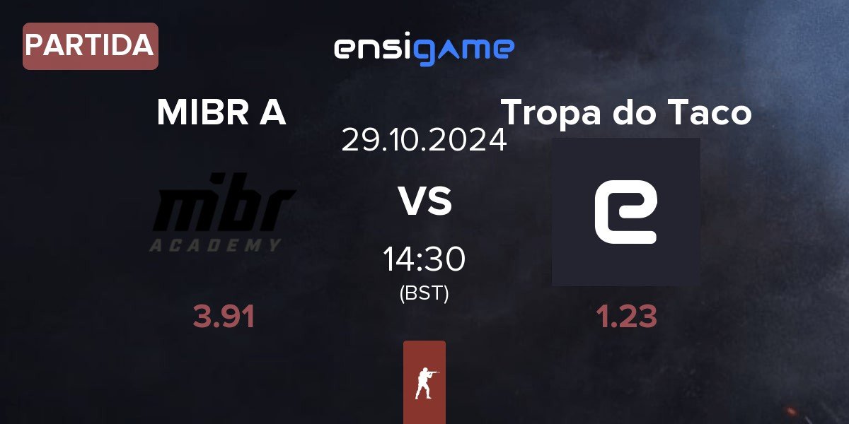 Partida MIBR Academy MIBR A vs Tropa do Taco | 29.10