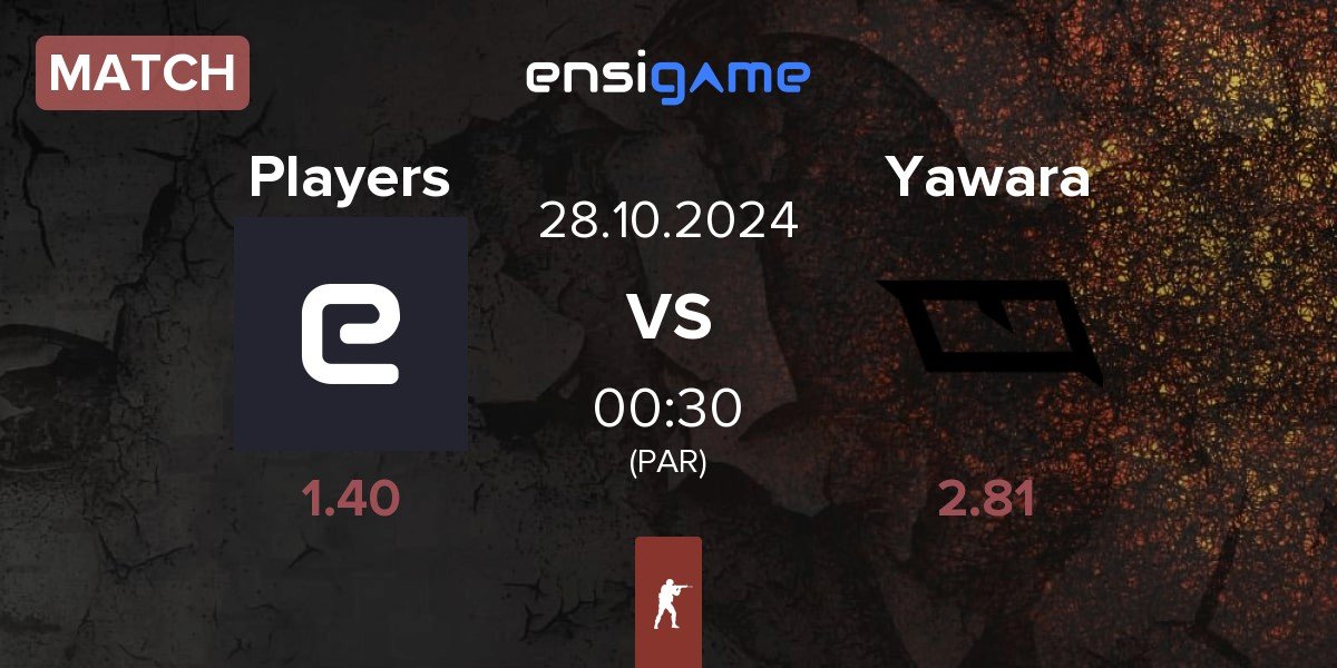 Match Players vs Yawara Esports Yawara | 28.10