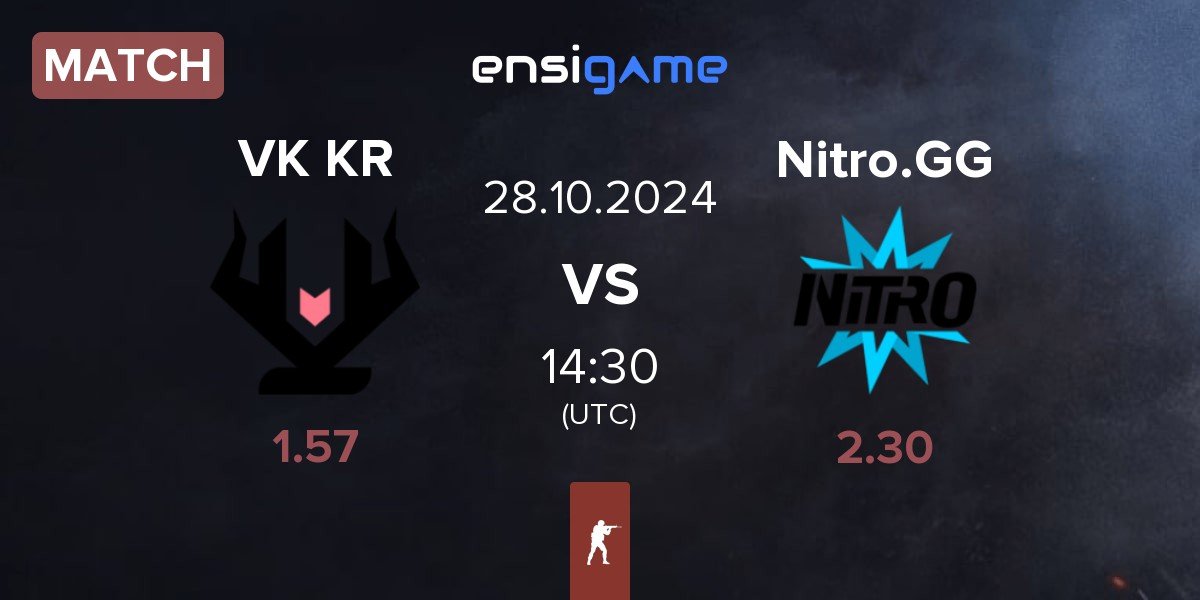 Match Vikings KR VK KR vs Nitro.GG | 28.10