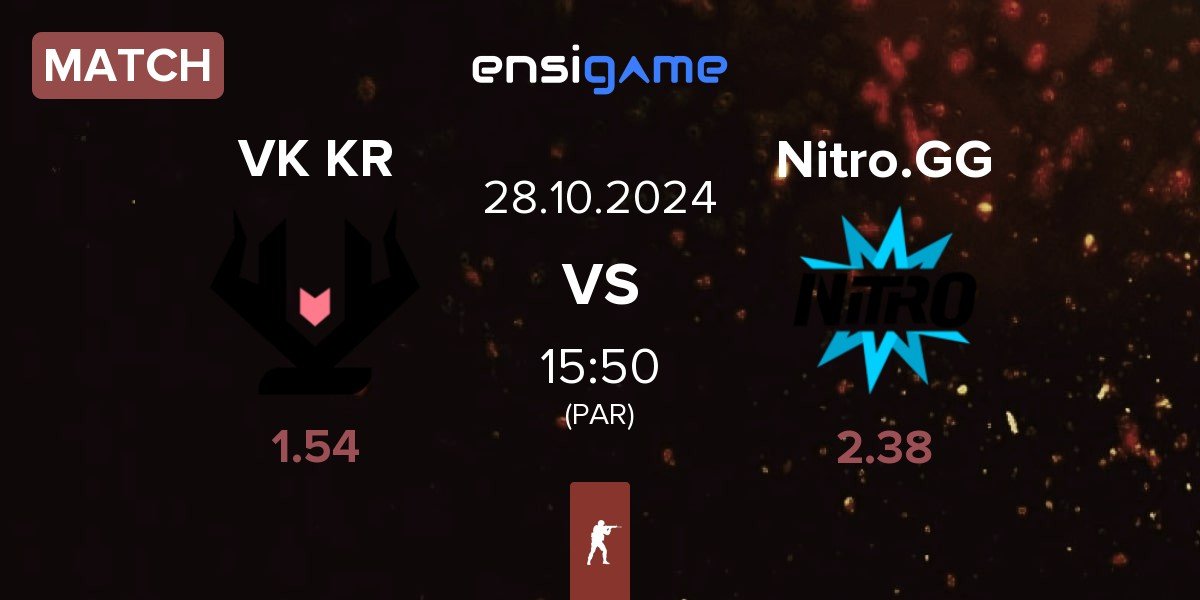 Match Vikings KR VK KR vs Nitro.GG | 28.10