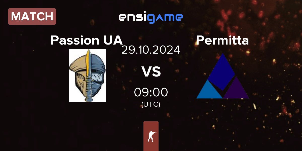 Match Passion UA vs Permitta Esports Permitta | 29.10