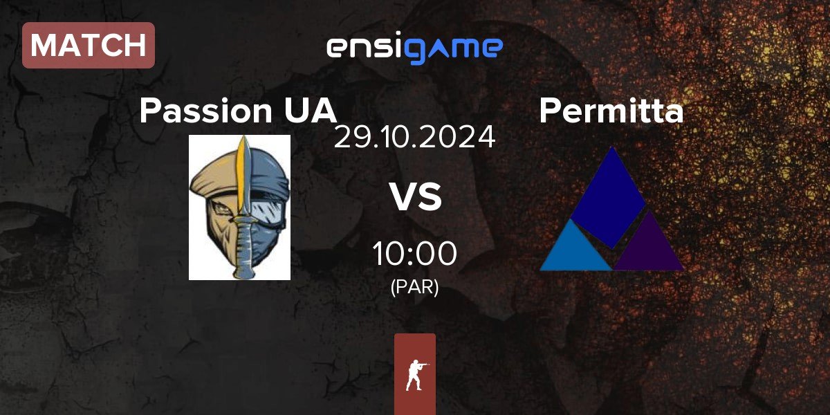 Match Passion UA vs Permitta Esports Permitta | 29.10