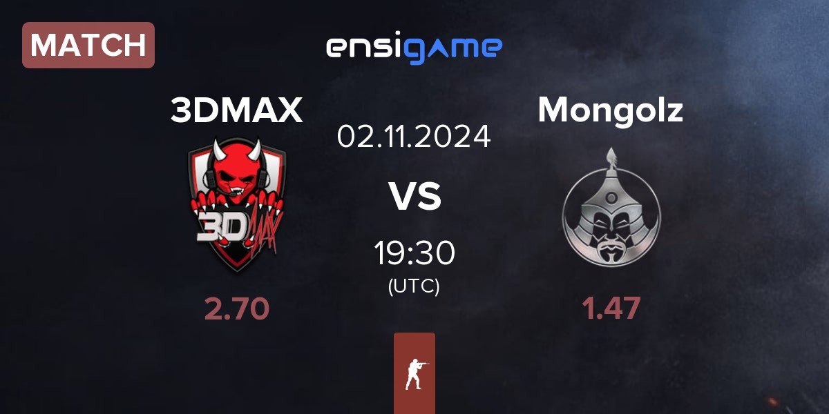 Match 3DMAX vs The Mongolz Mongolz | 02.11