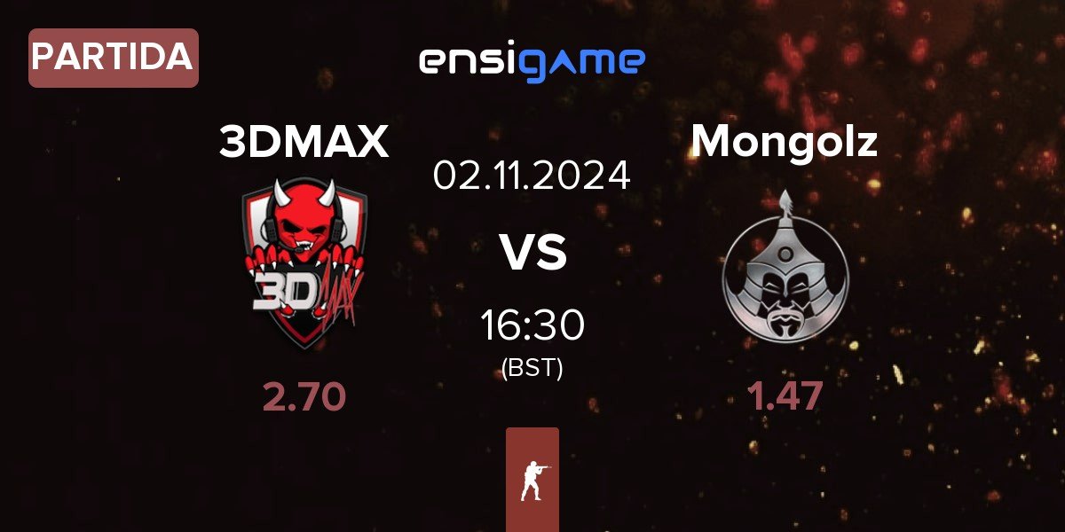 Partida 3DMAX vs The Mongolz Mongolz | 02.11