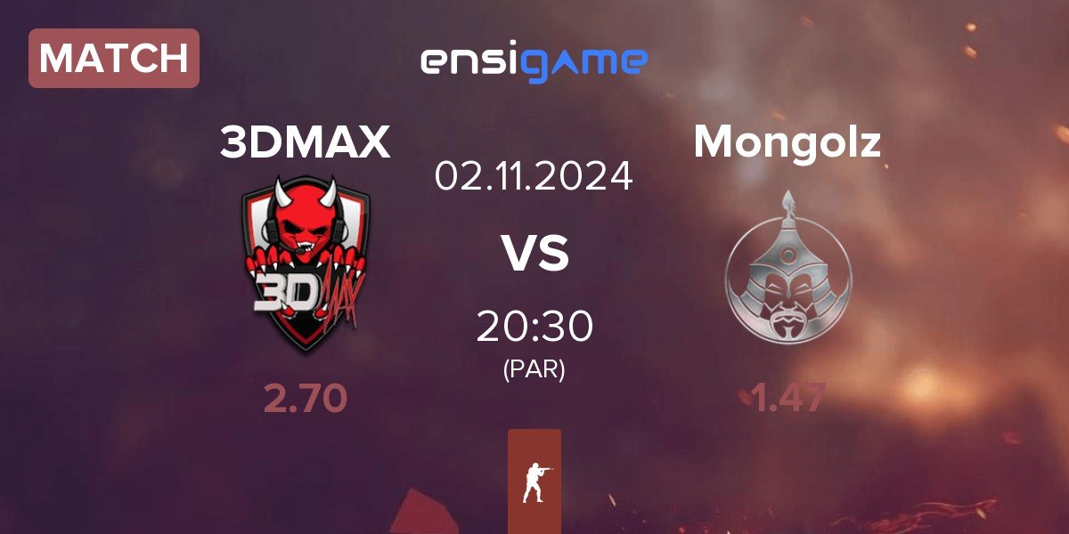 Match 3DMAX vs The Mongolz Mongolz | 02.11