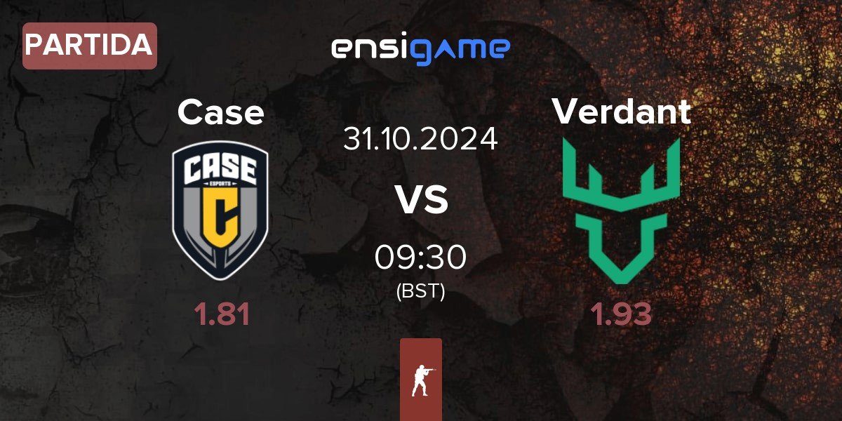 Partida Case Esports Case vs Verdant | 31.10