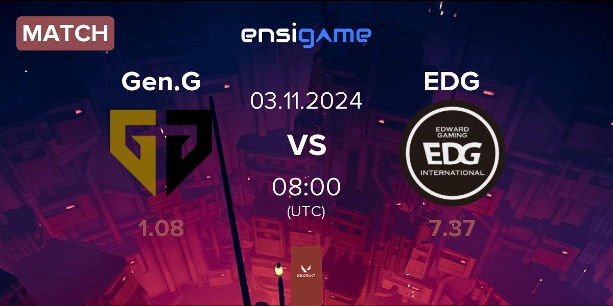 Match Gen.G Esports Gen.G vs Edward Gaming EDG | 03.11