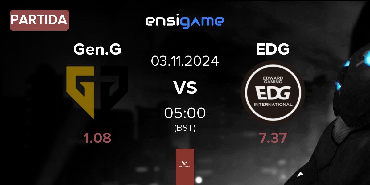 Partida Gen.G Esports Gen.G vs Edward Gaming EDG | 03.11