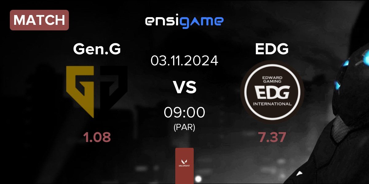 Match Gen.G Esports Gen.G vs Edward Gaming EDG | 03.11