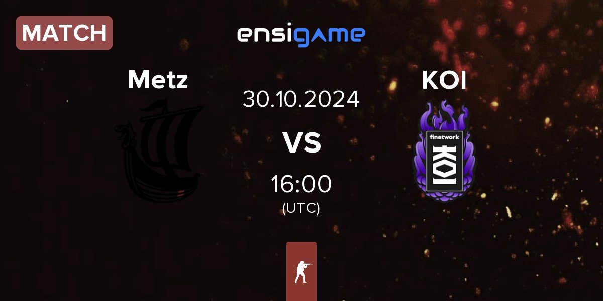 Match Metizport Metz vs KOI | 30.10