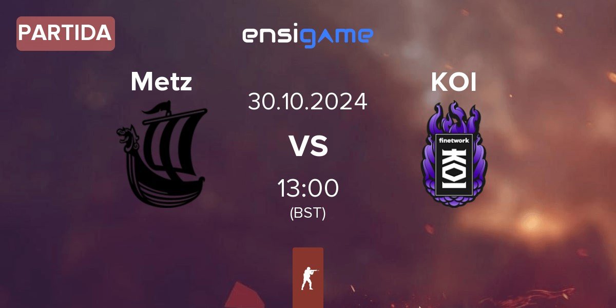 Partida Metizport Metz vs KOI | 30.10