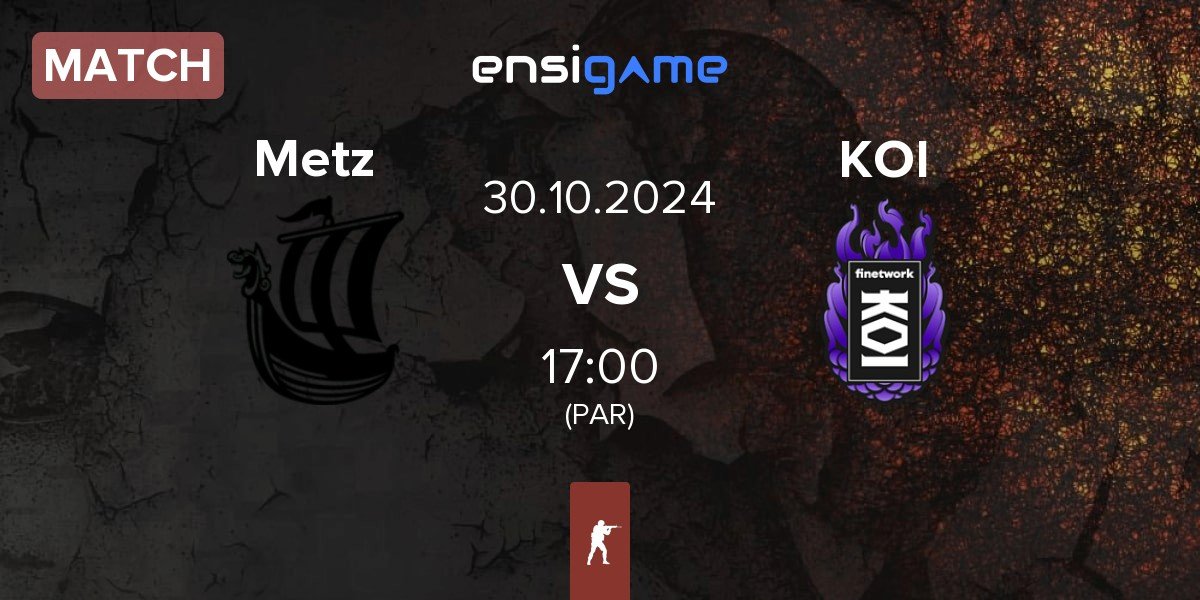 Match Metizport Metz vs KOI | 30.10