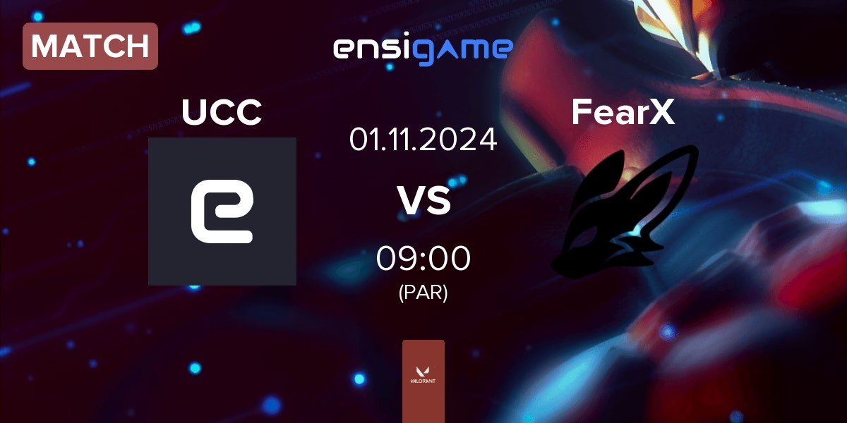 Match URACHACHA UCC vs FearX | 01.11