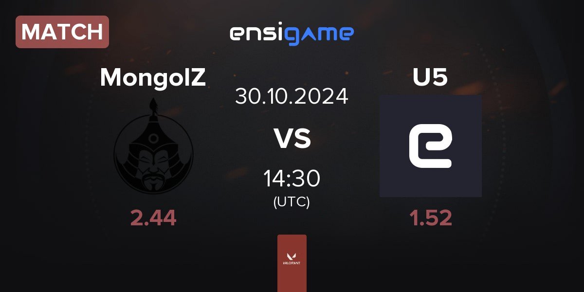 Match The MongolZ MongolZ vs Unsigned5 U5 | 30.10