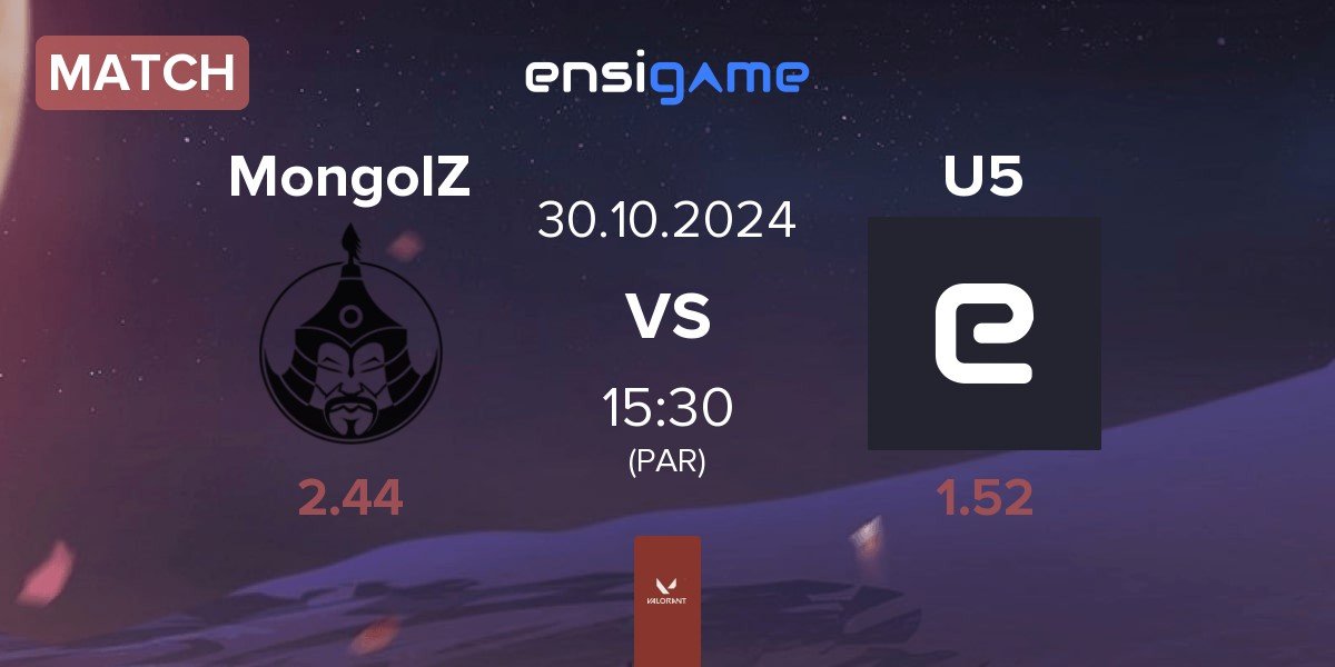 Match The MongolZ MongolZ vs Unsigned5 U5 | 30.10