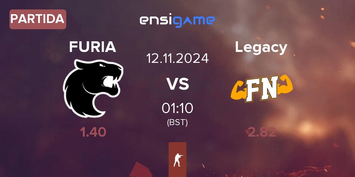 Partida FURIA Esports FURIA vs Legacy | 12.11