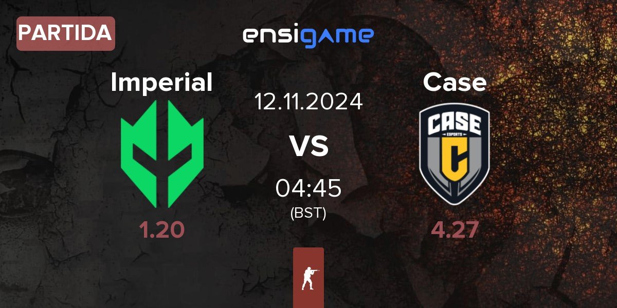 Partida Imperial Esports Imperial vs Case Esports Case | 12.11