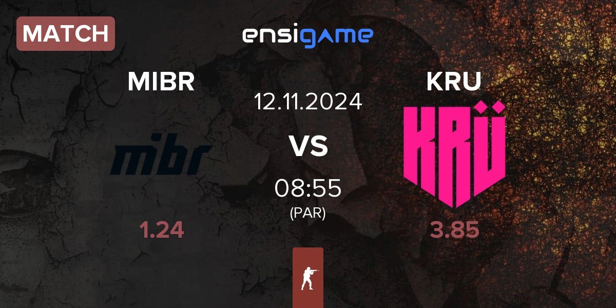 Match Made in Brazil MIBR vs KRU Esport KRU | 12.11