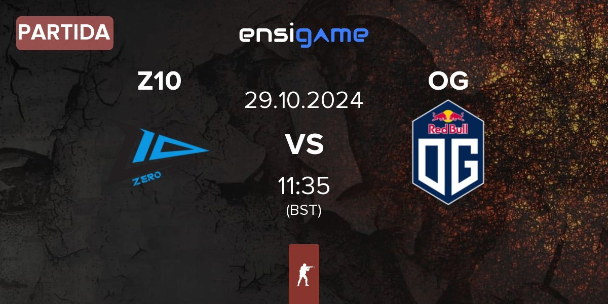 Partida Zero Tenacity Z10 vs OG Gaming OG | 29.10