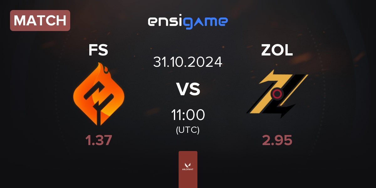 Match FULL SENSE FS vs ZOL Esports ZOL | 31.10