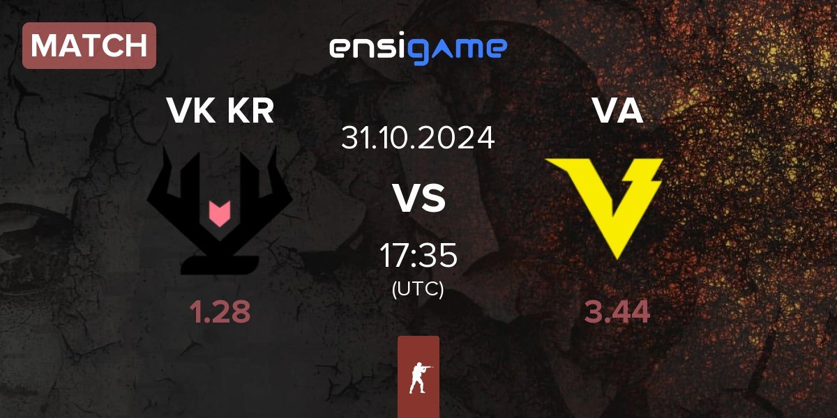 Match Vikings KR VK KR vs VELOX Argentina VA | 31.10