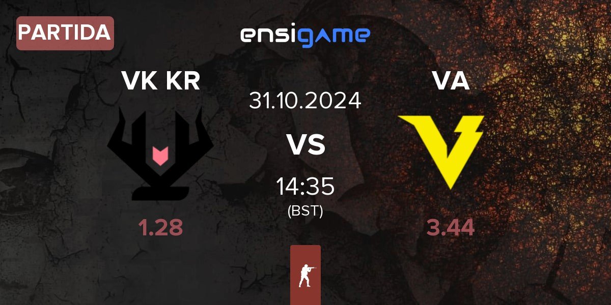 Partida Vikings KR VK KR vs VELOX Argentina VA | 31.10